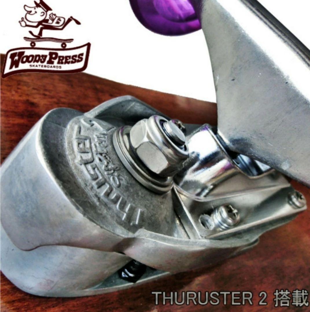 サーフスケート スケートボード ウッディプレス クルージングスケボー スラスター