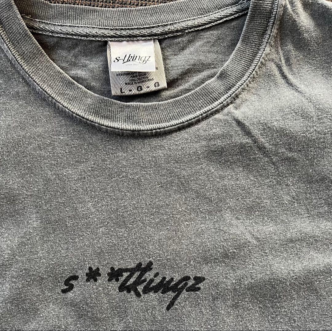 【レア品】 s**t kingz Tシャツ グレー Lサイズ