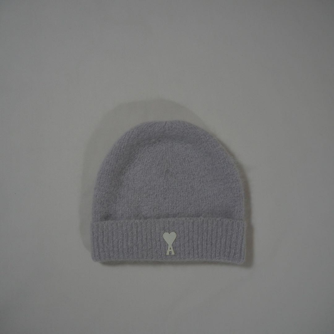 amiparis アミパリス ビーニー グレーニット帽