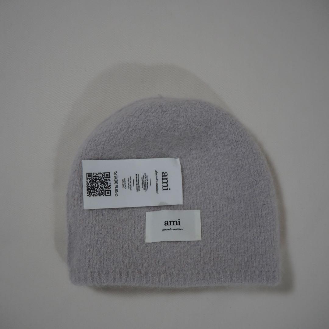 amiparis アミパリス ビーニー グレーニット帽