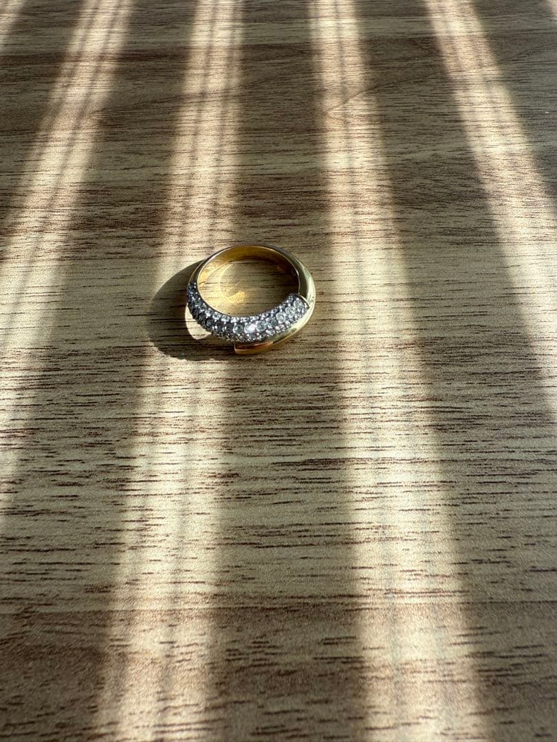 Swarovski Dextera リング　ゴールド　サイズ58