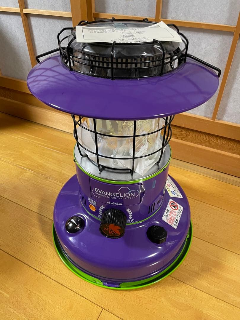 トヨトミ 石油ストーブ エヴァンゲリオンコラボモデル