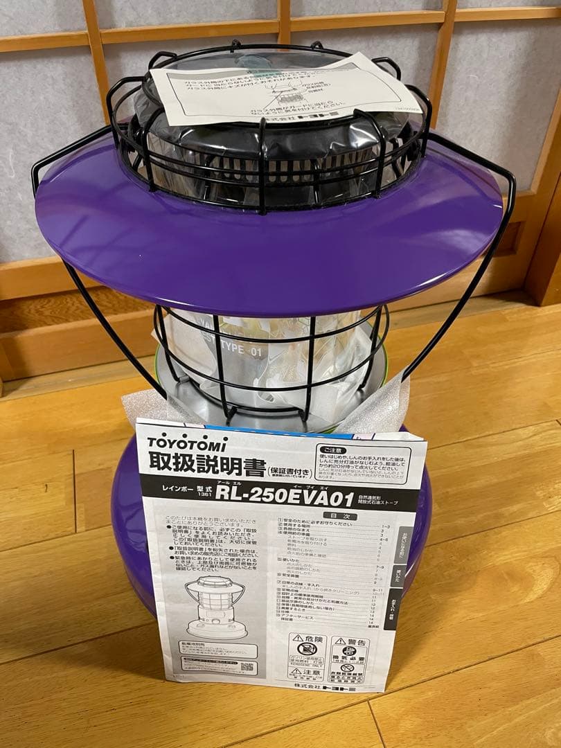 トヨトミ 石油ストーブ エヴァンゲリオンコラボモデル