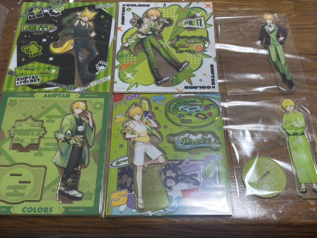 AMPTAK ぷりっつ アクリルスタンド　アクリルジオラマ　開封済み