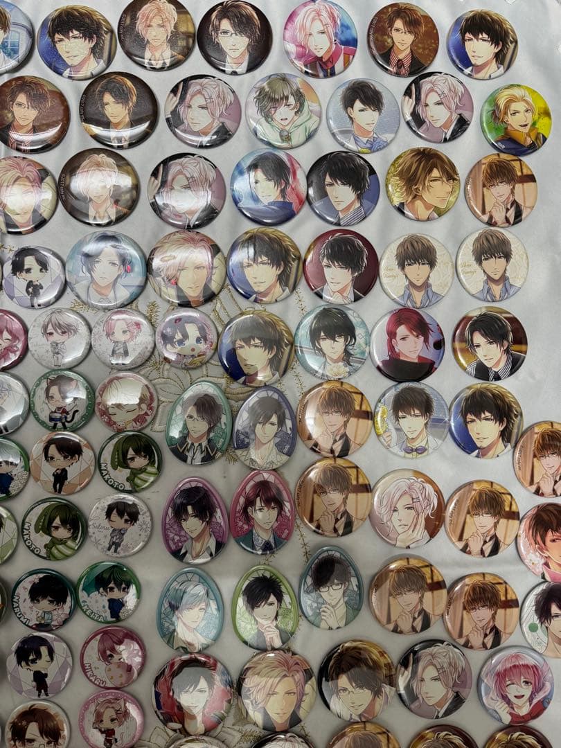 coly 缶バッジ 約420個　大量　セット　スタマイ　ホログラム　ホロ