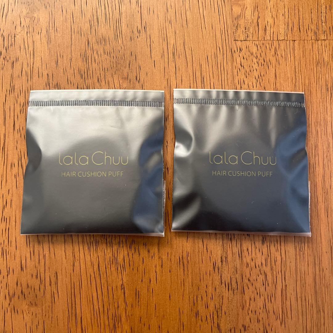 ララチュー　大容量15gヘアファンデーション 本体・レフィル・パフ×2