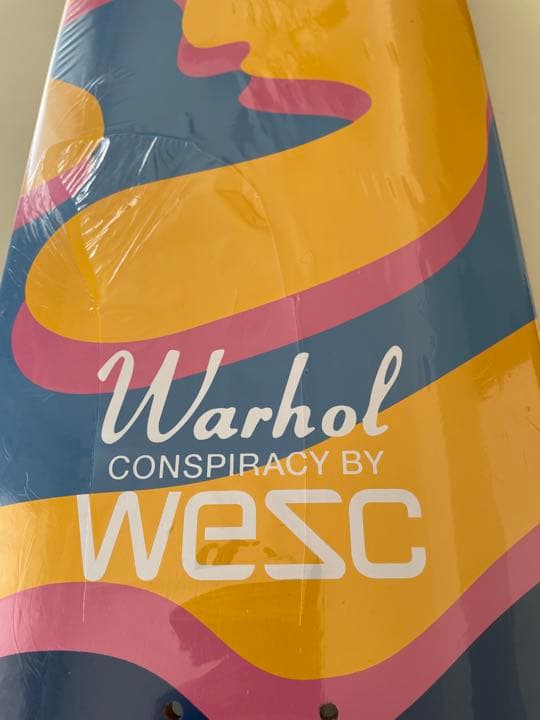 Andy Warhol x WeSC 限定スケートボート未使用！