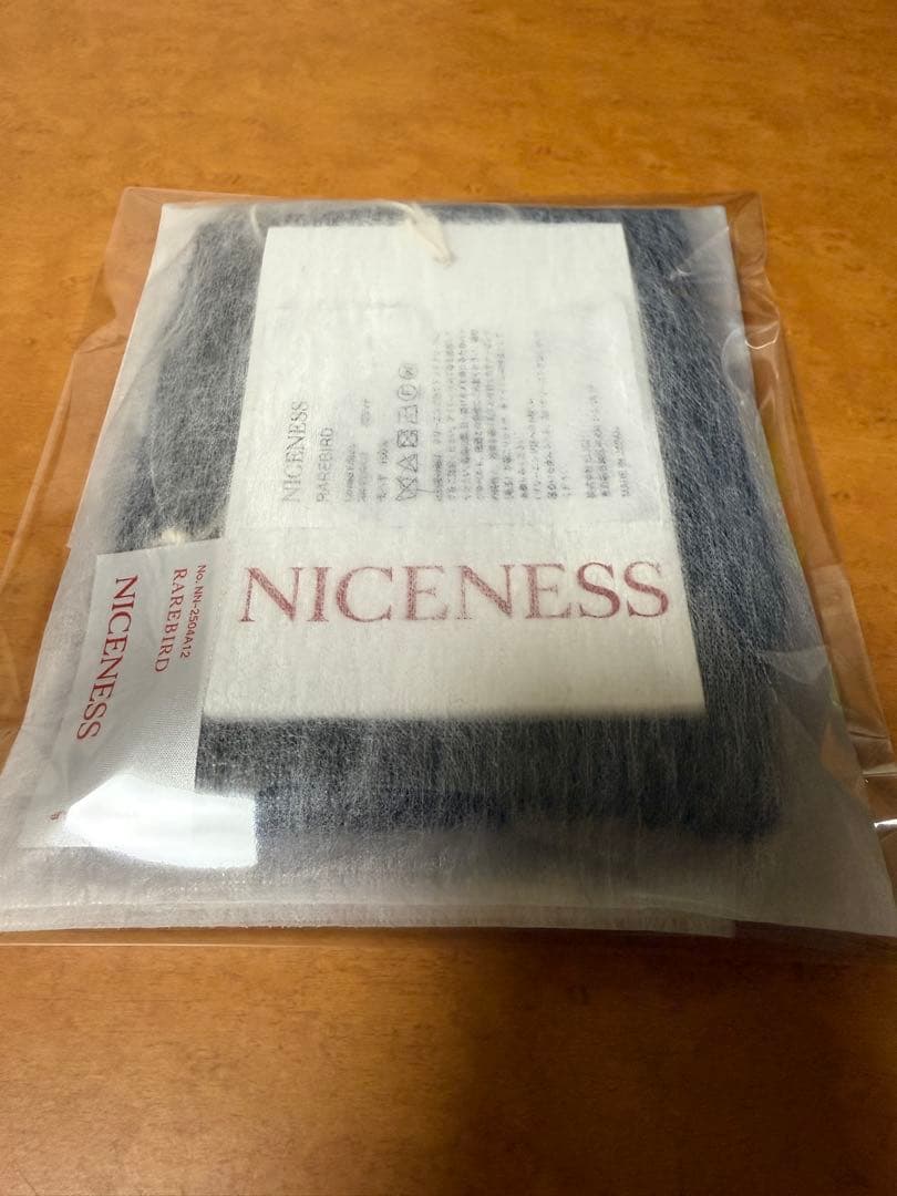 NICENESS 【RAREBIRD】デミグラブ　モヘア100%