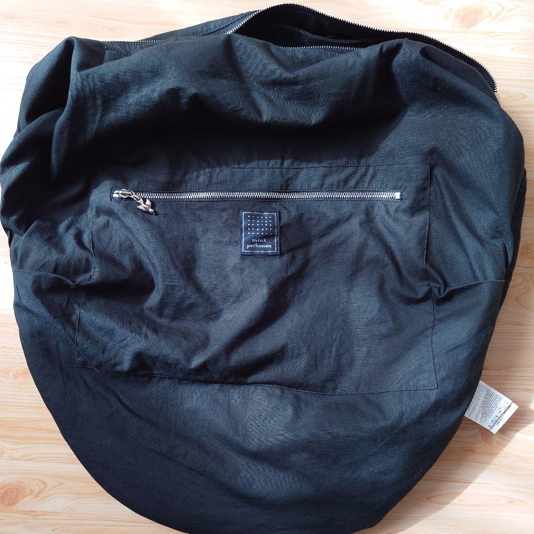 ミナペルホネン ショルダーバッグ 大 yula ダークグリーン