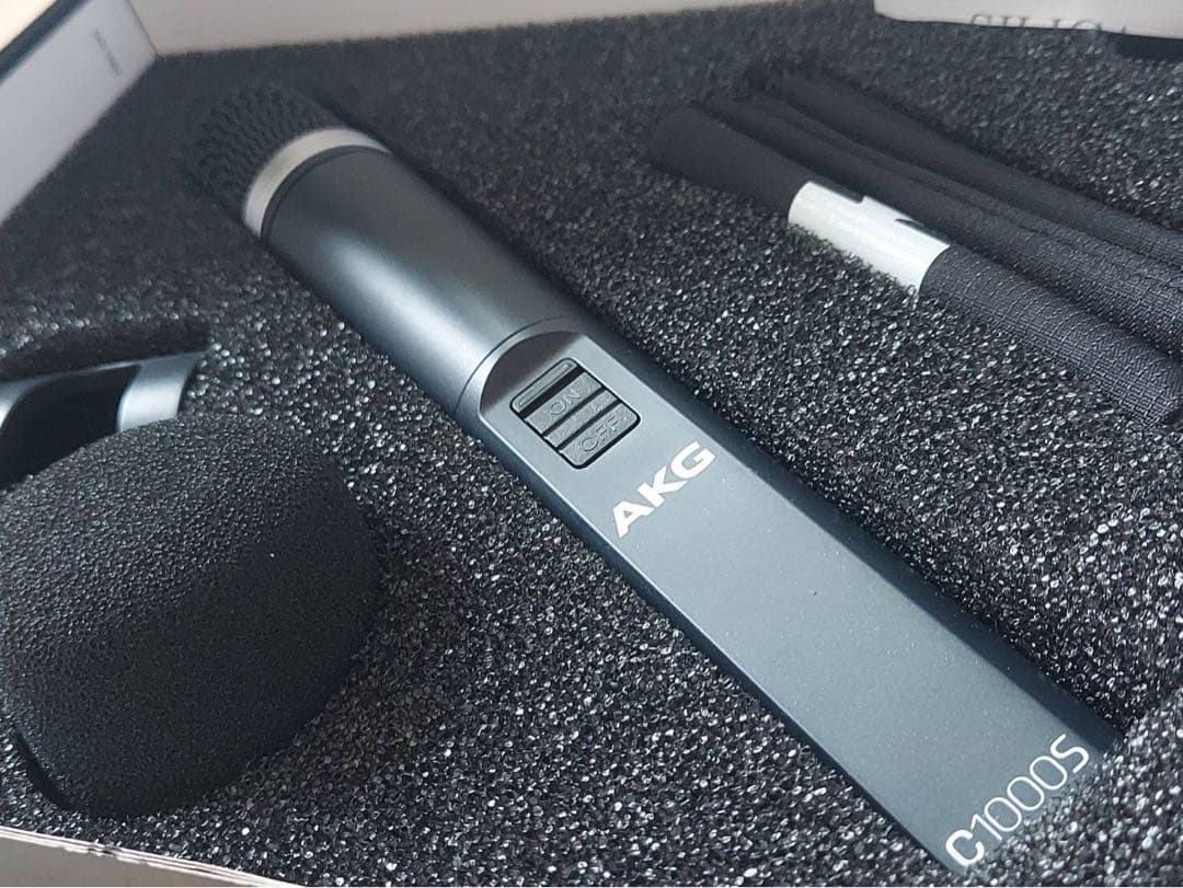 【一回使用　美品】AKG C1000S コンデンサーマイク 2個