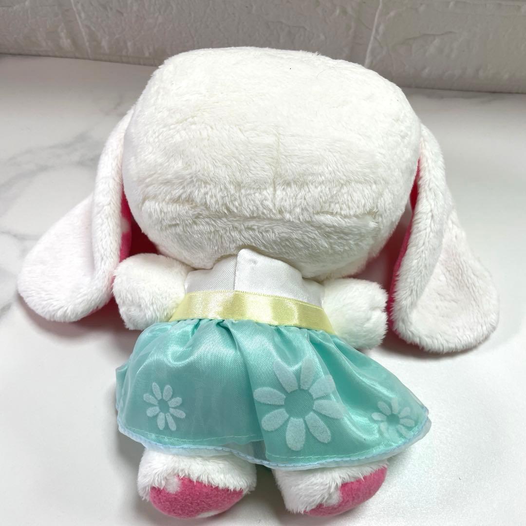 うさぎぬいぐるみ　チョンザム　海外製品　ピンク水玉　タグ付き