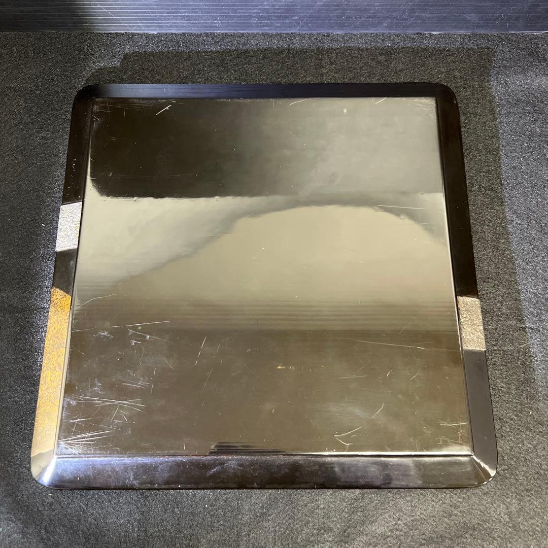 専用　時代盛蒔絵　八橋図盆　木箱付　幅25.8㎝　東Y7-1229☆2Fトヒルト