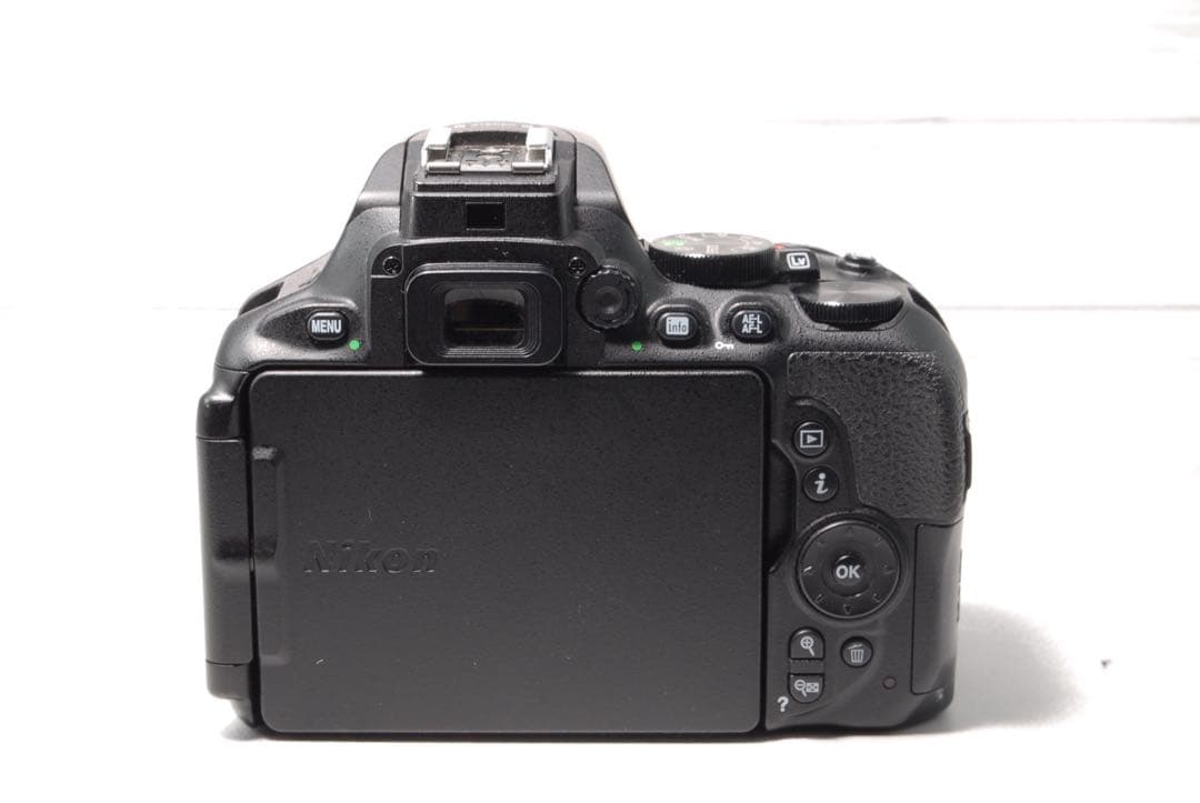 美品Nikon D5600 ダブルレンズ Wi-Fi・Bluetooth機能搭載