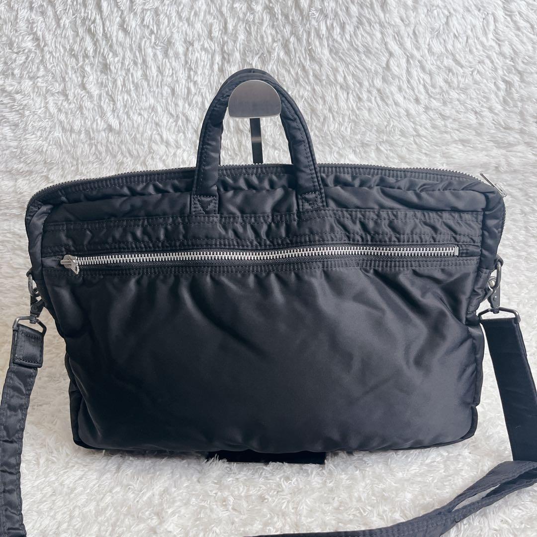 ポーター タンカー 2way ブリーフケース A4 通勤 ブラック 大容量 黒