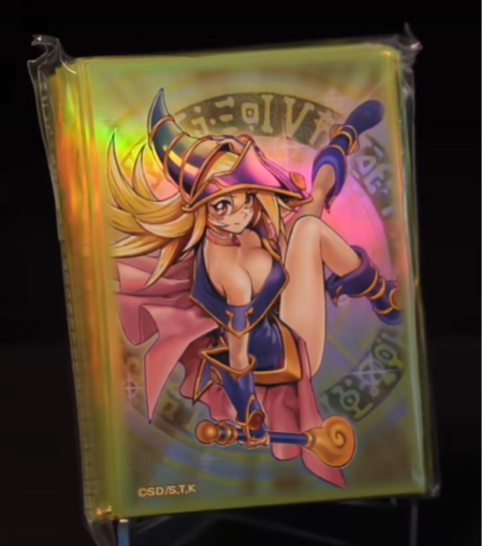 C 遊戯王　魔術師の弟子－ブラック・マジシャン・ガール スリーブ　未開封