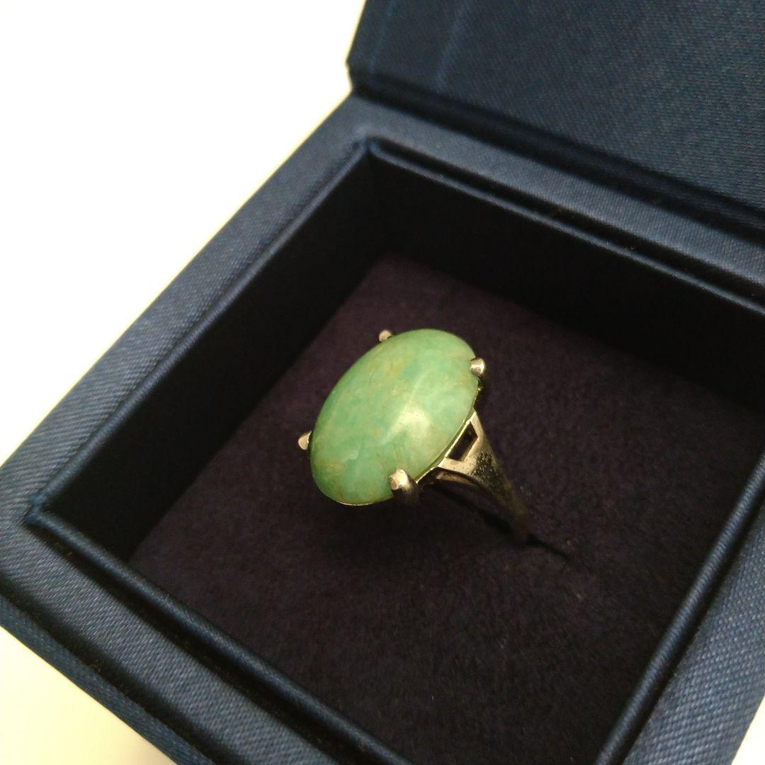 アンティーク　オーバルストーン？リング