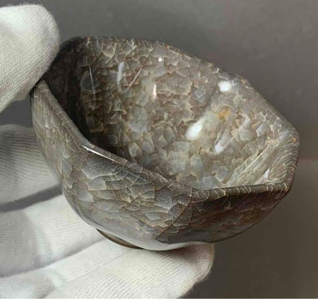 中国 八角小鉢（洗筆）　u6230231