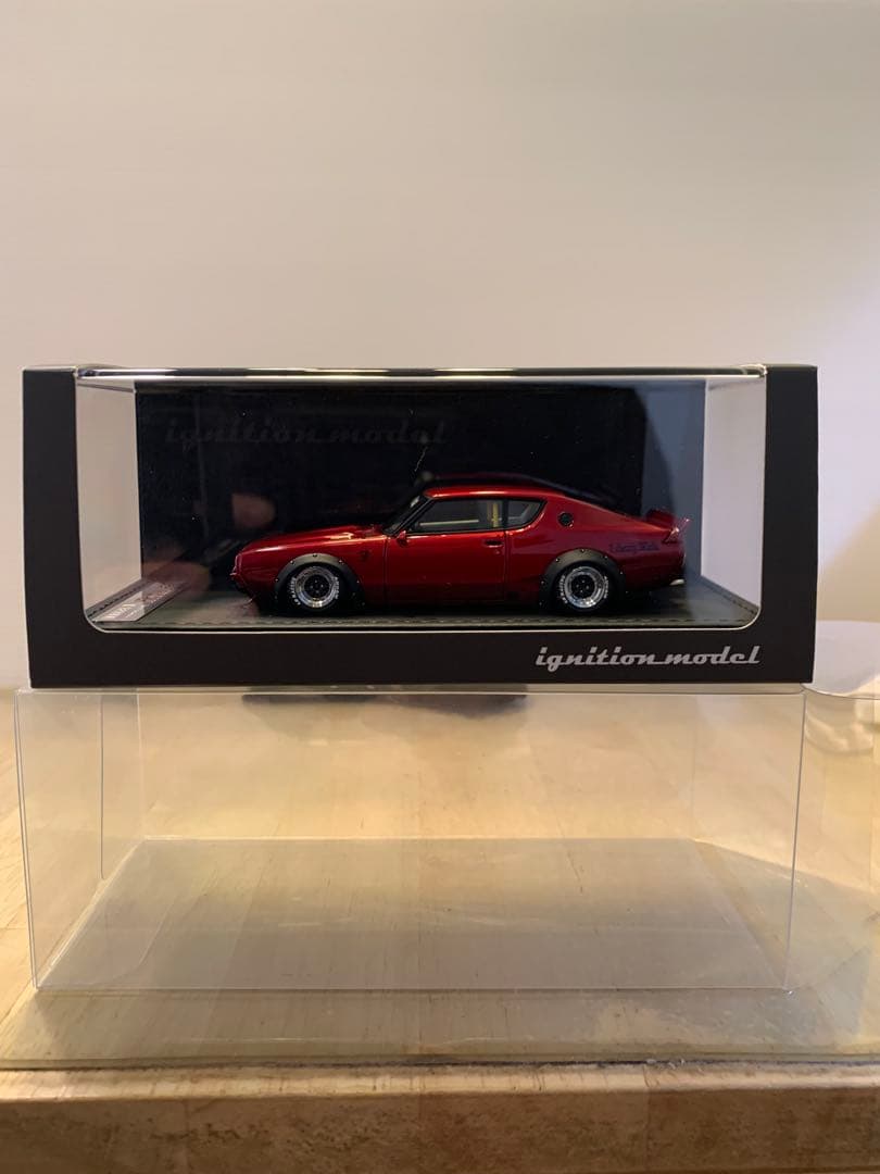 イグニッションモデル　1/43 LBWK ケンメリ メタリックレッド