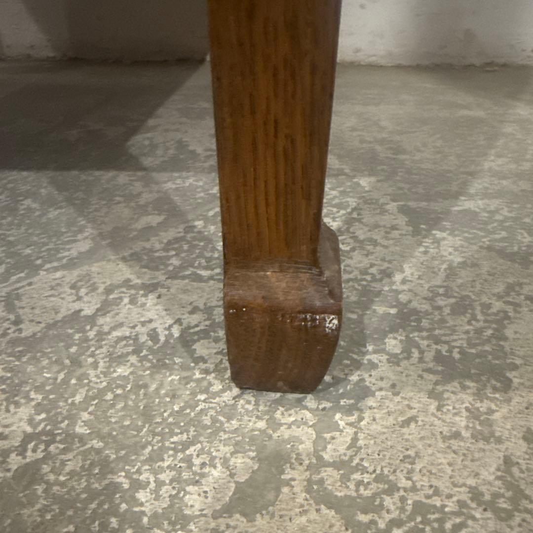 ヴィンテージ　木製サイドテーブル　3段引き出し付き