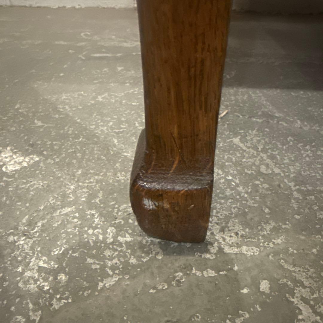 ヴィンテージ　木製サイドテーブル　3段引き出し付き