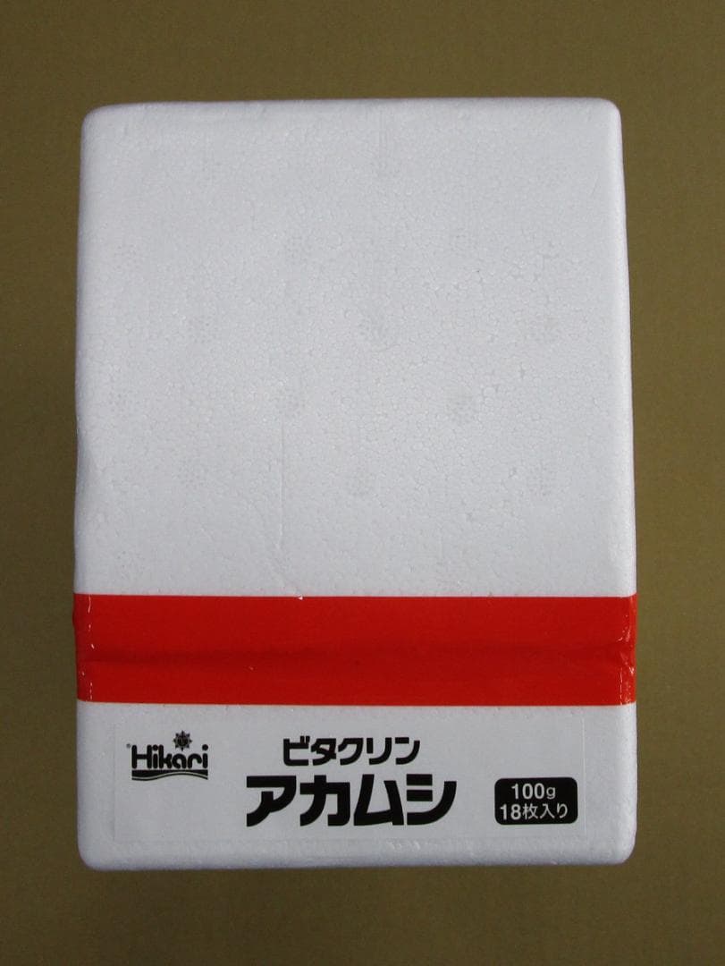 キョーリン ビタクリン アカムシ １００ｇ １８枚セット 冷凍赤虫 北海沖縄別途