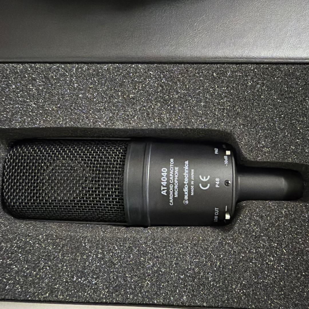 【ケーブル付き】audio-technica AT4040 コンデンサーマイク