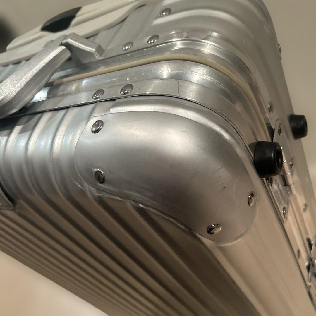 リモワ　2輪　トパーズ　青ロゴ　スーツケース　RIMOWA 92952