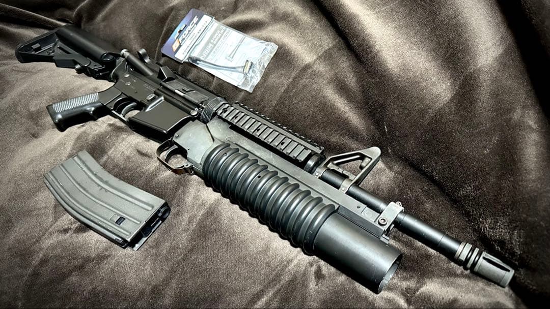 東京マルイ 次世代電動ガン SOPMOD M4 ジャンク CAW M203