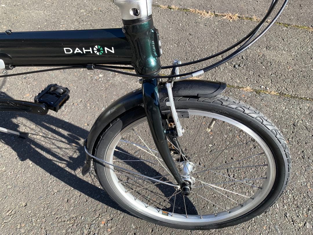 【即乘】送料無料 DAHON 折り畳み自転車 route 7速ミニベロ20インチ