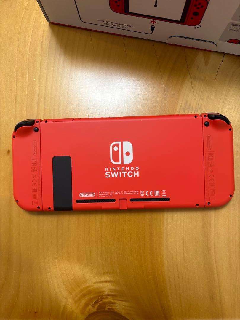 【フルセット】Nintendo Switch マリオレッド×ブルー　セット　本体