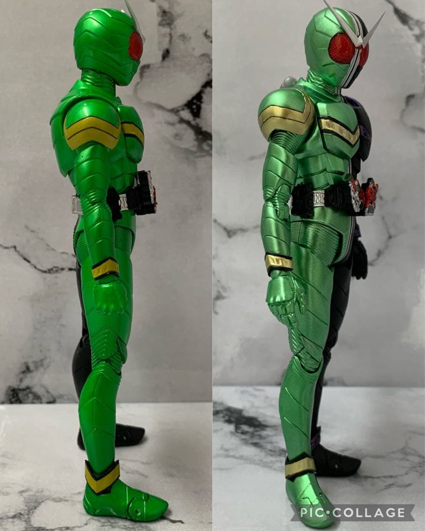 S.H.Figuarts 真骨彫 仮面ライダーWサイクロンジョーカー リペイント