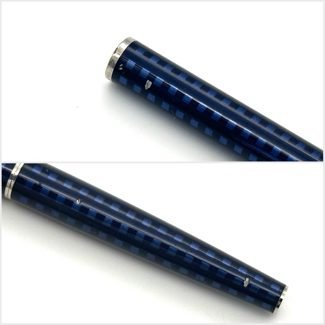 【美品】ルイヴィトン　ジェットラック ボールペン ブルー　メタリック