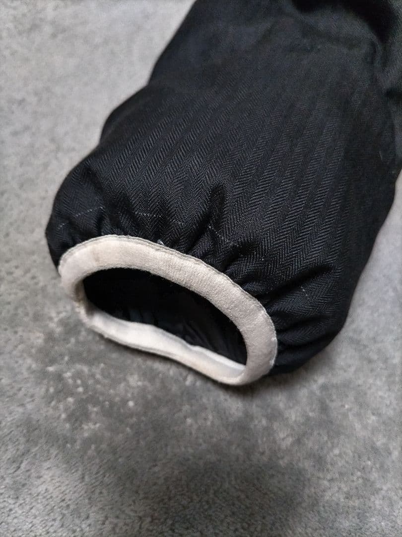 パーリーゲイツ　ダウンジャケット　黒　ヘリンボーン