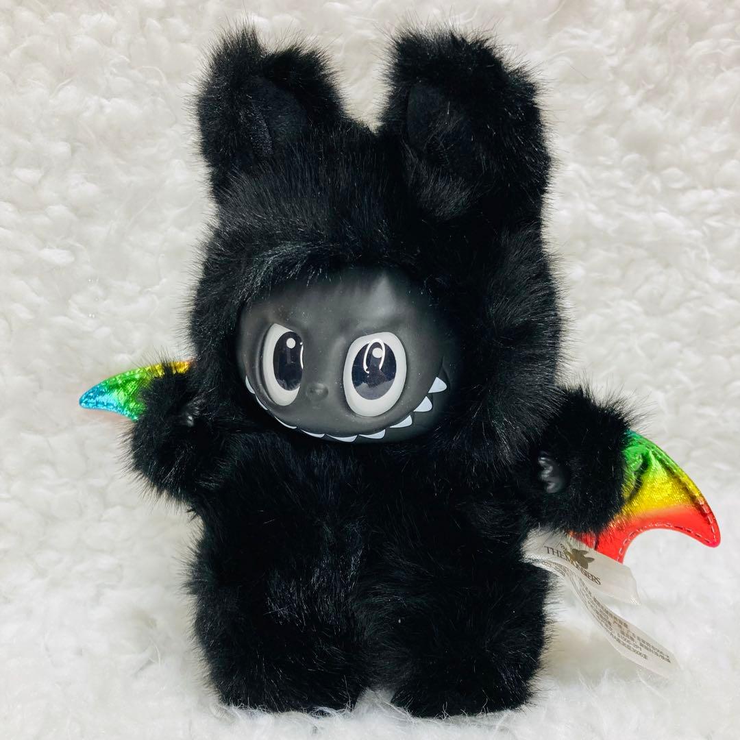 ④【選べるオマケ付き】ジモモ 黒 レインボーウィング 虹色の翼 ZIMOMO