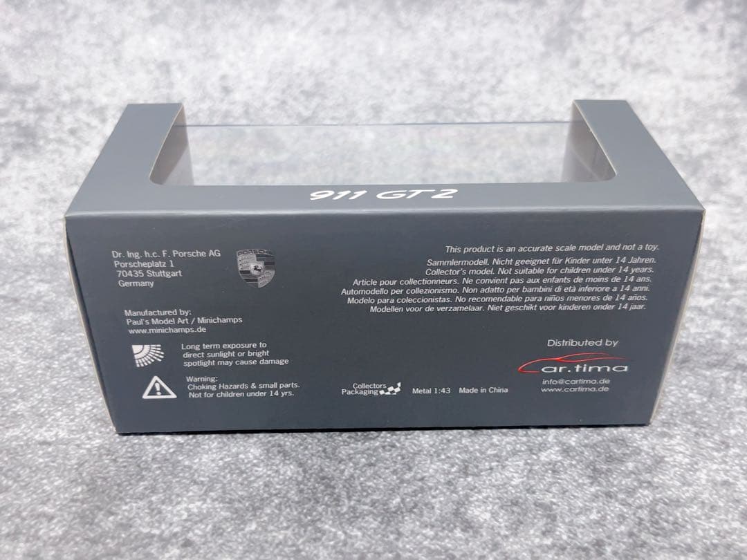 Cartima特注　100台限定 1/43 ポルシェ　911 gt2