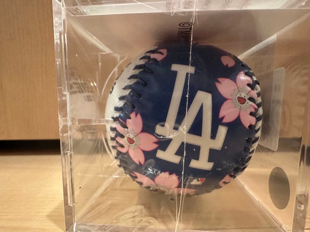 村上隆xLA Dodgersのコラボ記念ボール MLB 東京シリーズ 2025