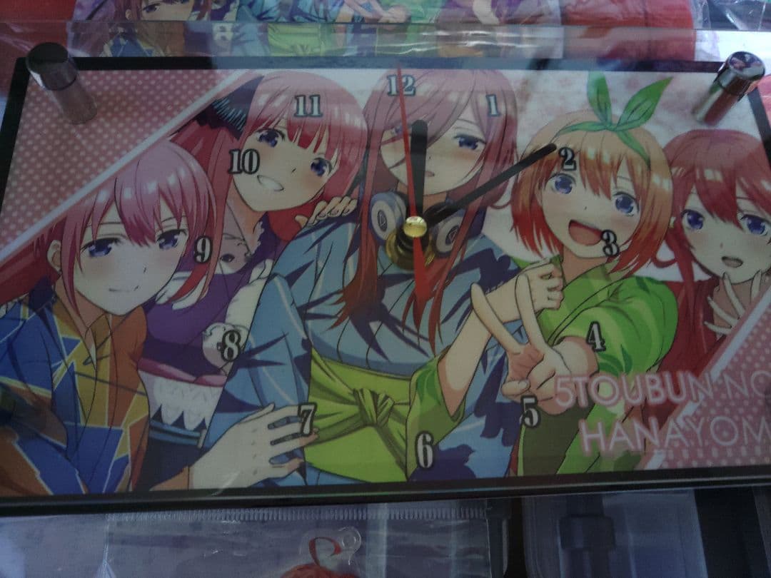 ！五等分の花嫁！置時計！！レア商品！！