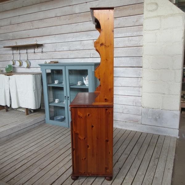 イギリス アンティーク 家具 ドレッサー カップボード キャビネット 6052e