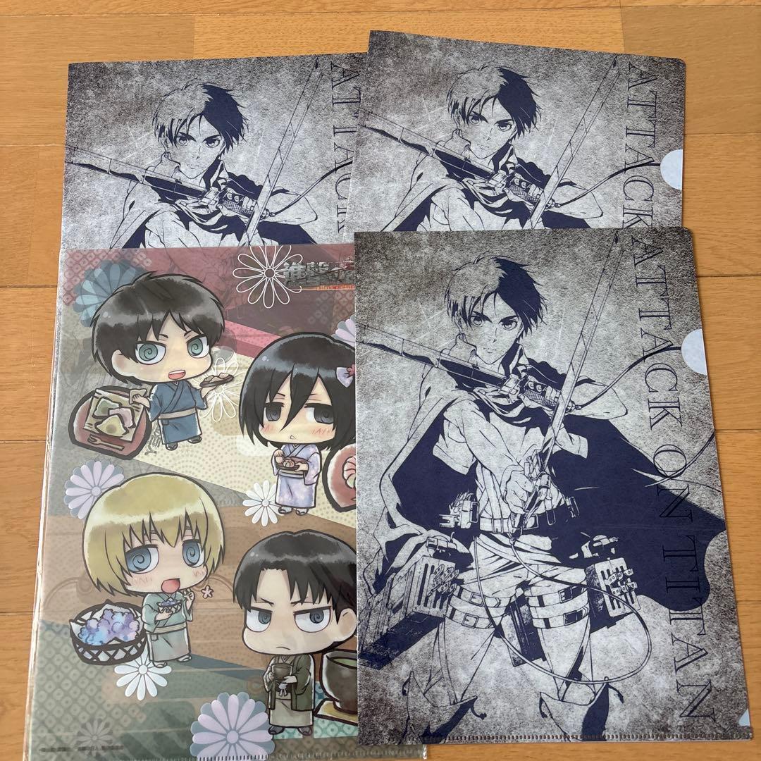進撃の巨人　エレン　クリアファイル