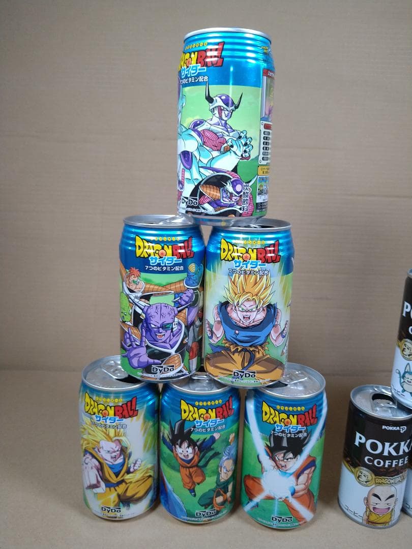 ポッカ、ドラゴンボールの缶、希少
