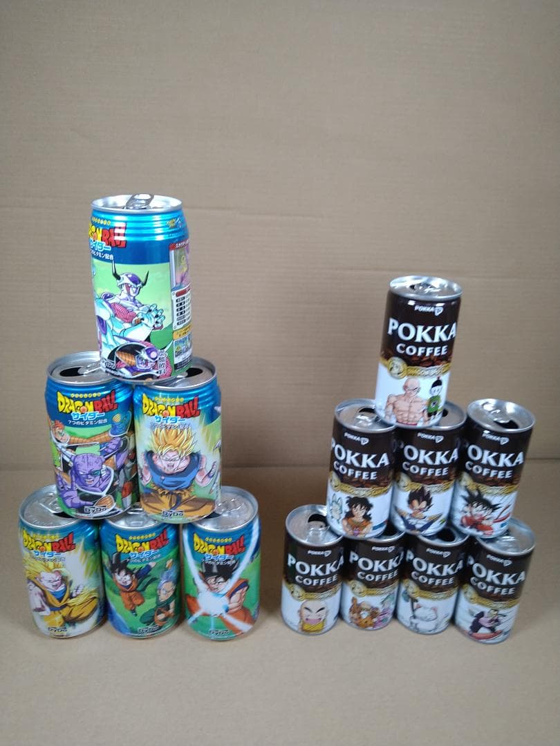 ポッカ、ドラゴンボールの缶、希少