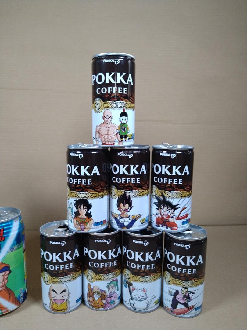 ポッカ、ドラゴンボールの缶、希少