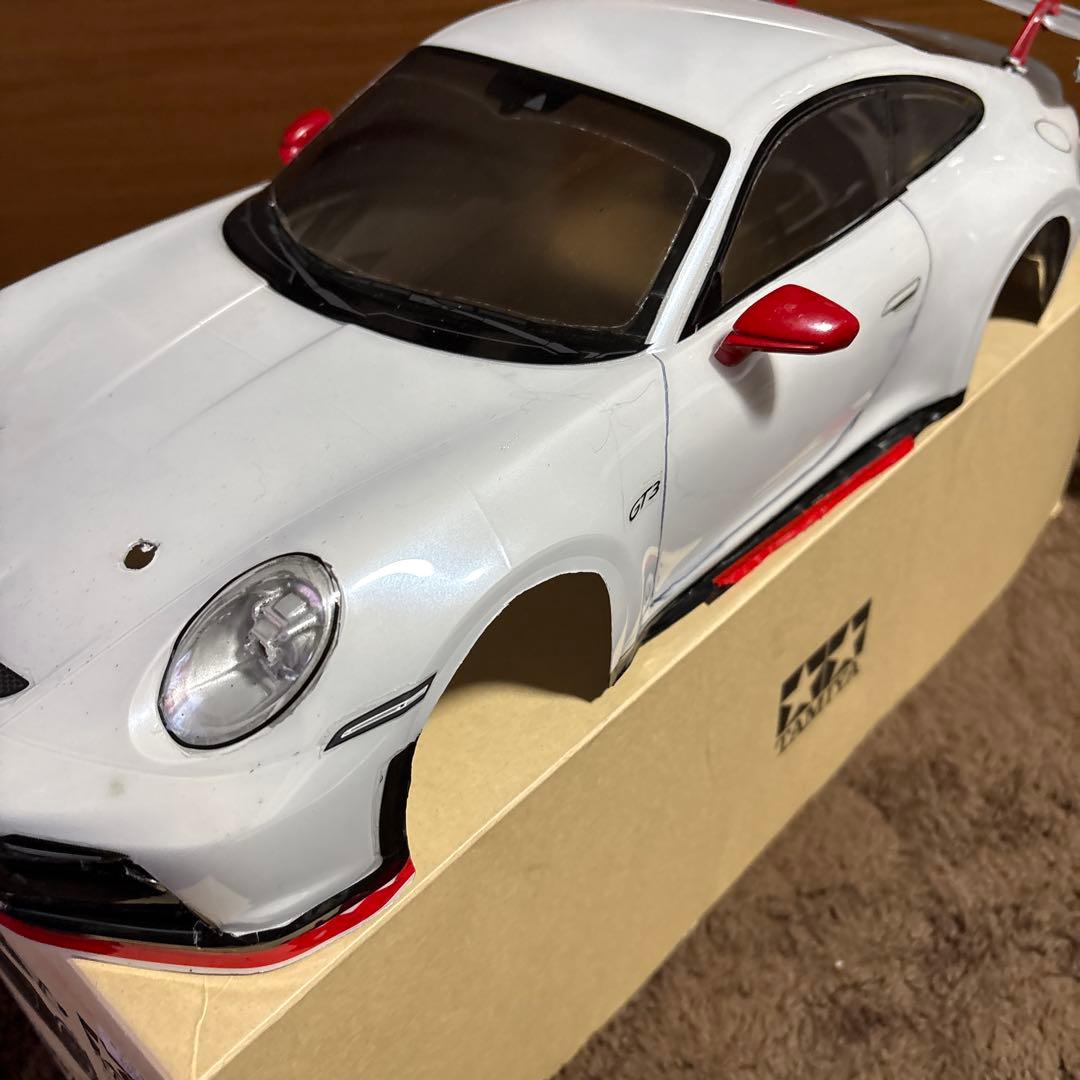 タミヤ ポルシェ 911 GT3 (992) ホワイト　ボディ　新品