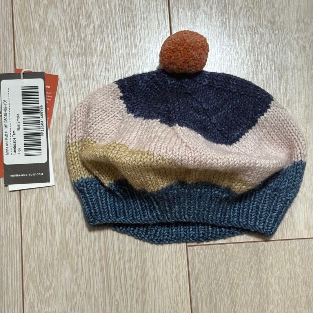 p*可様 misha&puff ベレー帽　Landscape Tam