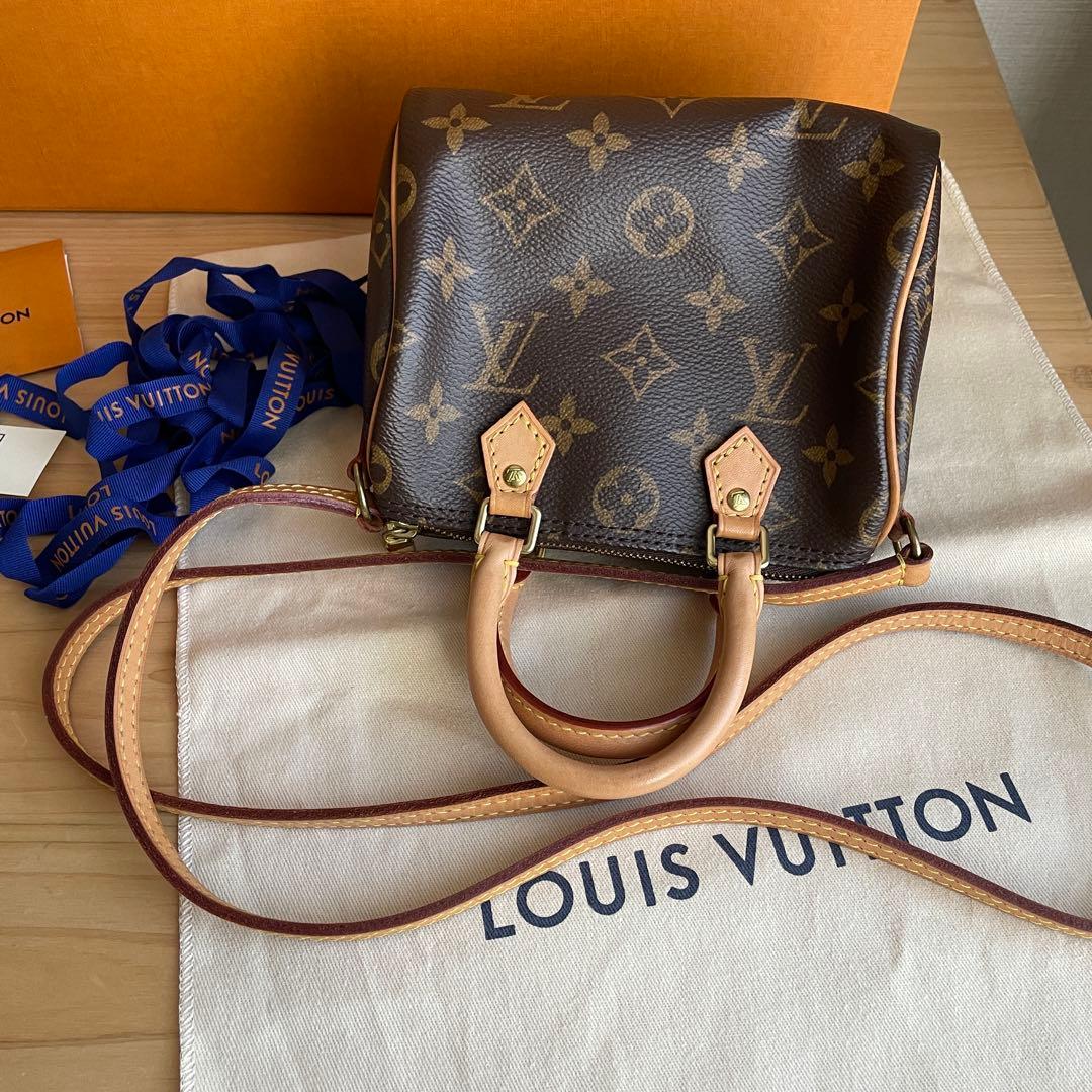 【美品】Louis Vuitton ナノスピーディ モノグラム 入手困難