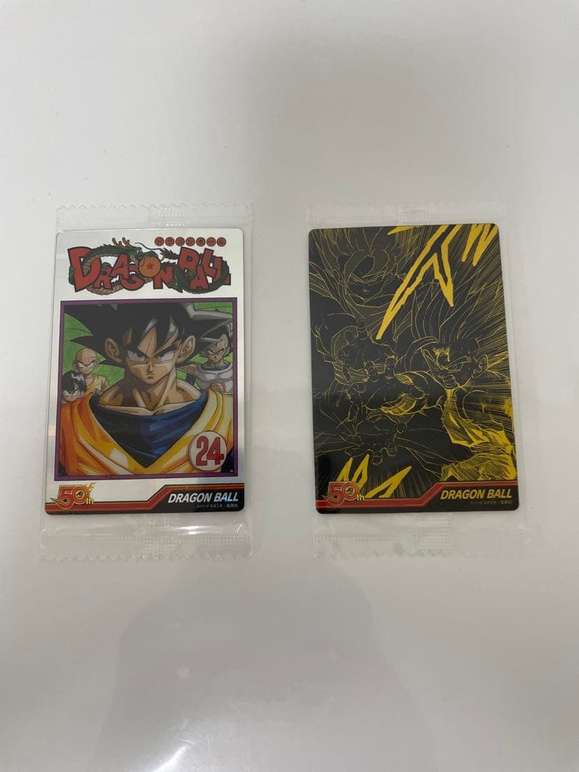 ジャンプ展50周年　ドラゴンボール　ウエハース