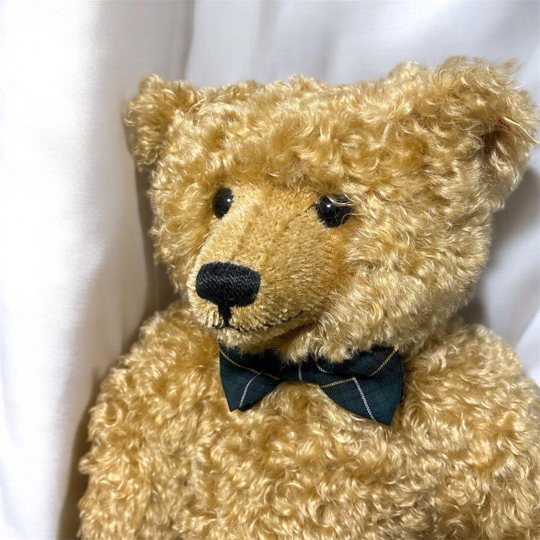 【希少 美品】Steiff シュタイフ ヘンダーソン グロウラー入　テディベア