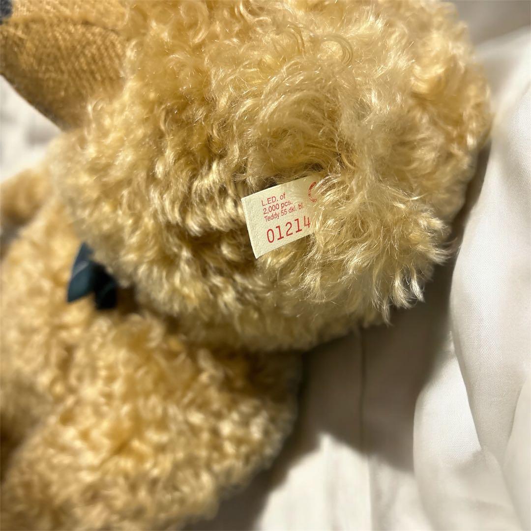 【希少 美品】Steiff シュタイフ ヘンダーソン グロウラー入　テディベア