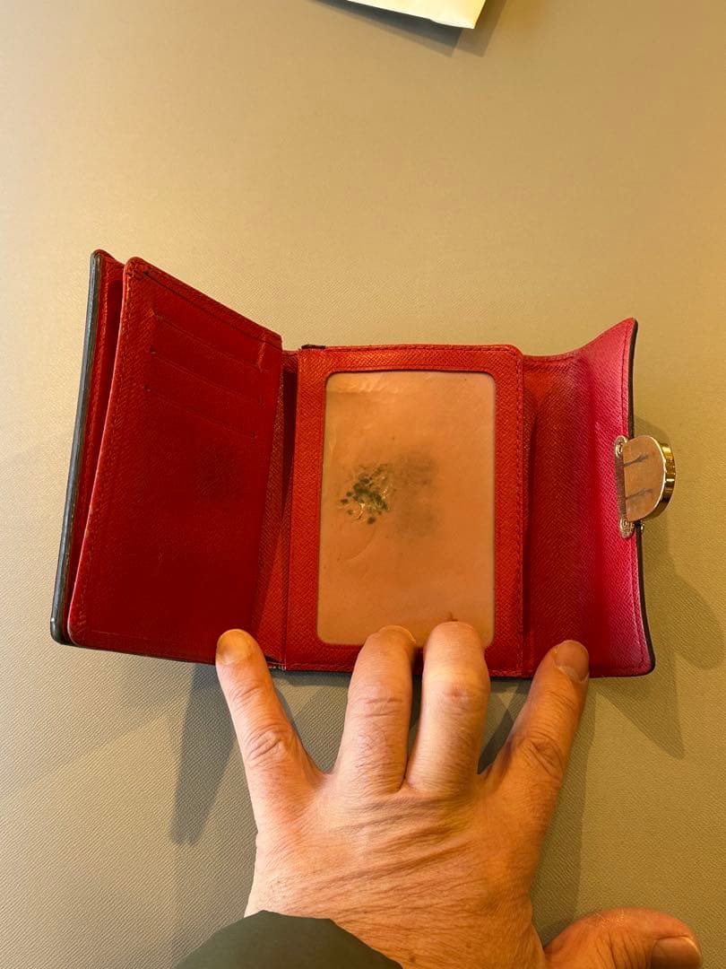 ルイ・ヴィトン　LOUIS VUITTON 財布　箱　購入明細　袋付き