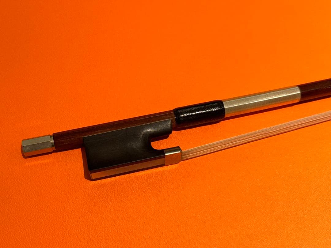 参考価格32万円 希少 ドイツ製 オールドヴァイオリン弓 丸弓